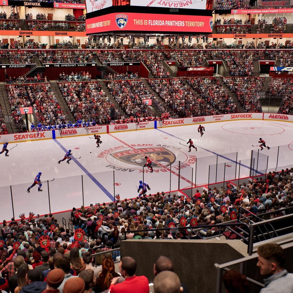Amerant Bank Arena - Section 120 Seat View