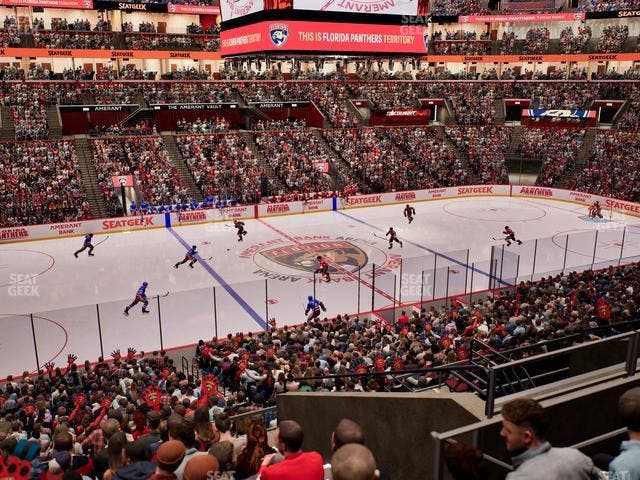 Amerant Bank Arena - Section 120 Seat View