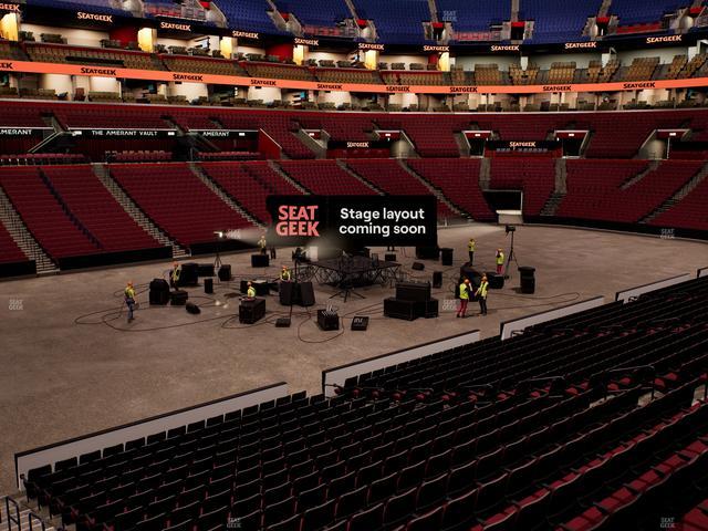 Amerant Bank Arena - Section 121 Seat View Amerant Bank Arena - Section 121 Seat View