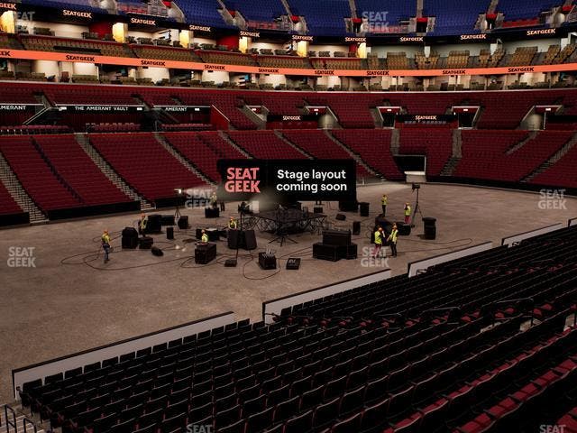 Amerant Bank Arena - Section 121 Seat View