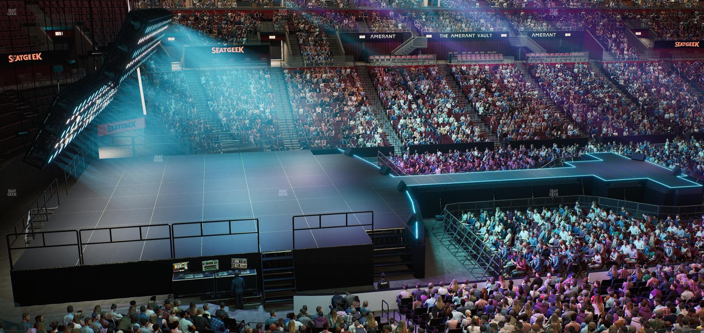 Amerant Bank Arena - Section 121 Seat View