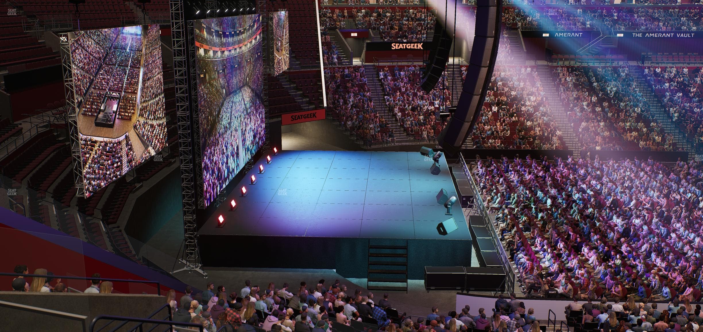 Amerant Bank Arena - Section 121 Seat View