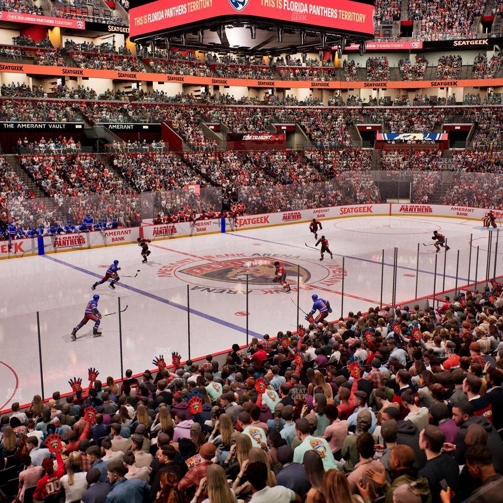Amerant Bank Arena - Section 121 Seat View