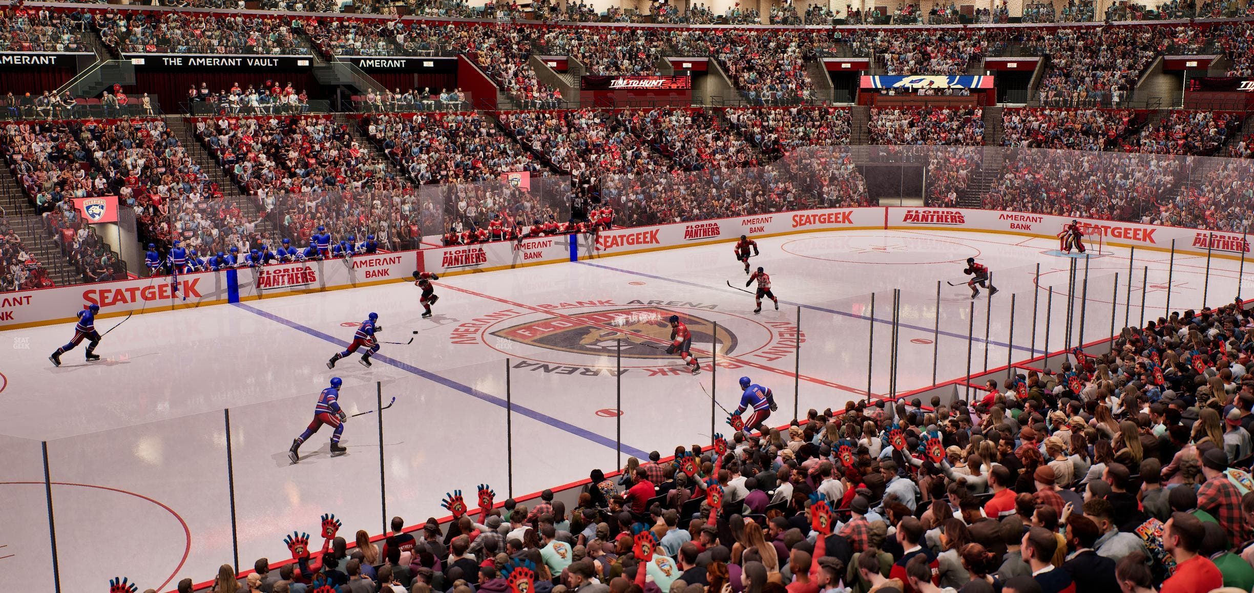 Amerant Bank Arena - Section 121 Seat View