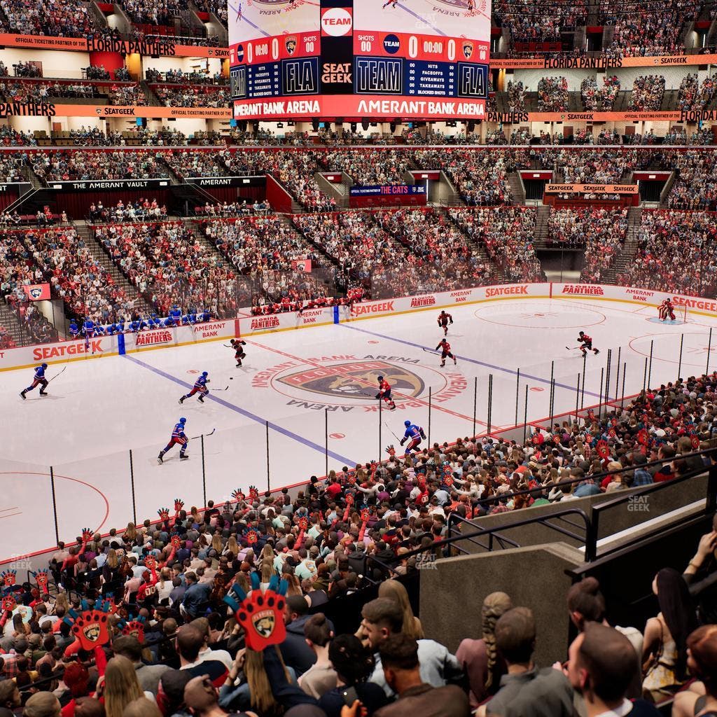 Amerant Bank Arena - Section 121 Seat View