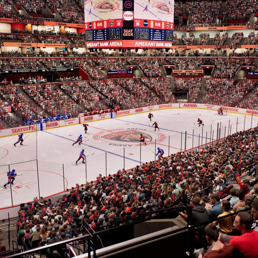 Amerant Bank Arena - Section 122 Seat View