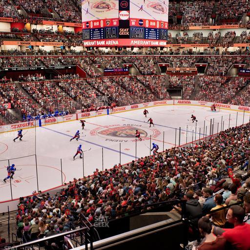 Amerant Bank Arena - Section 122 Seat View