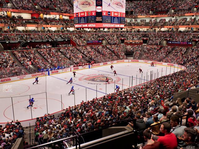 Amerant Bank Arena - Section 122 Seat View
