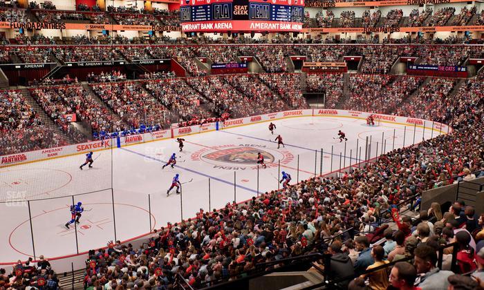 Amerant Bank Arena - Section 122 Seat View