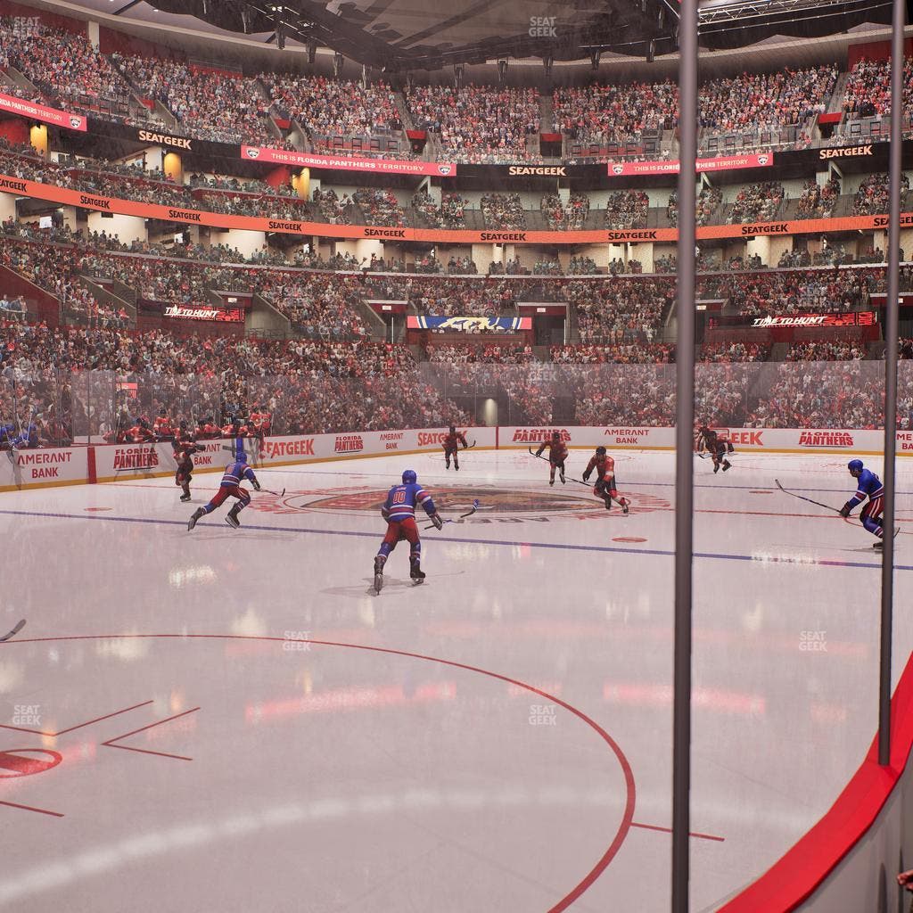 Amerant Bank Arena - Section 122 Seat View