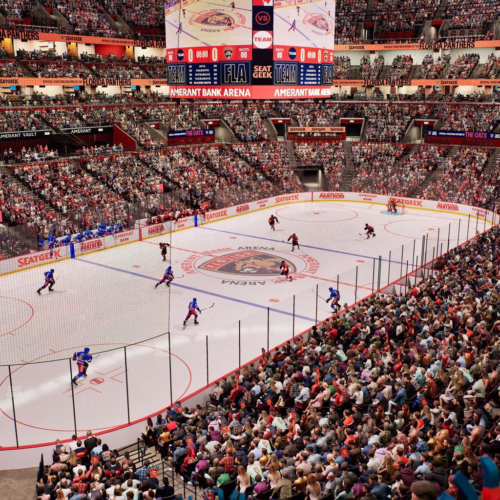 Amerant Bank Arena - Section 123 Seat View