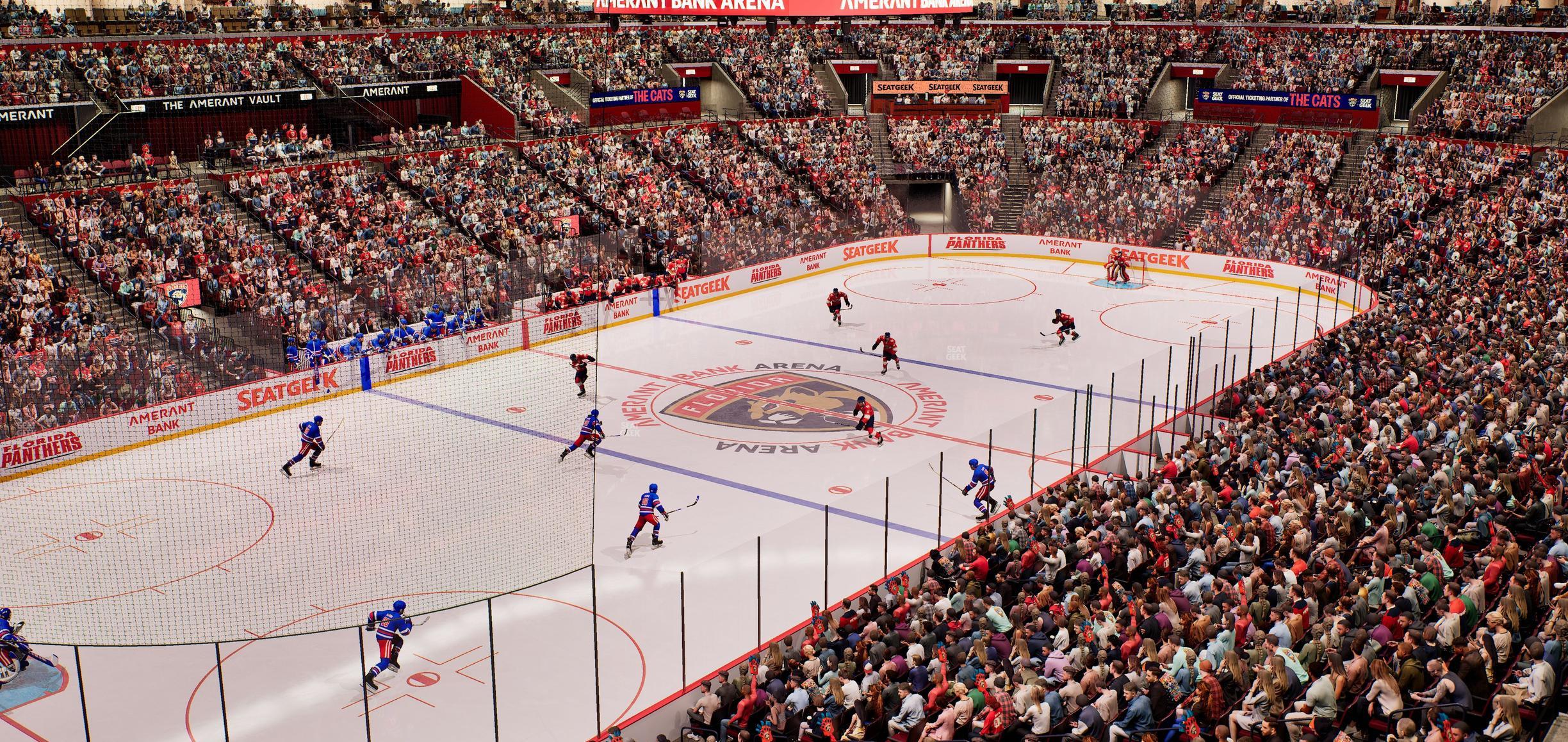 Amerant Bank Arena - Section 123 Seat View