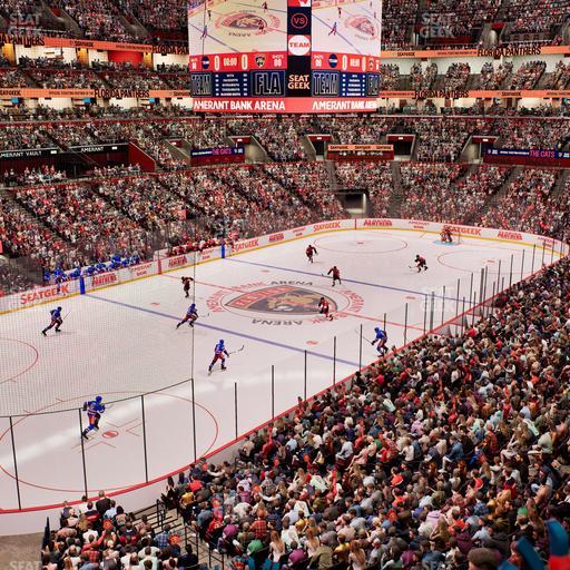 Amerant Bank Arena - Section 123 Seat View