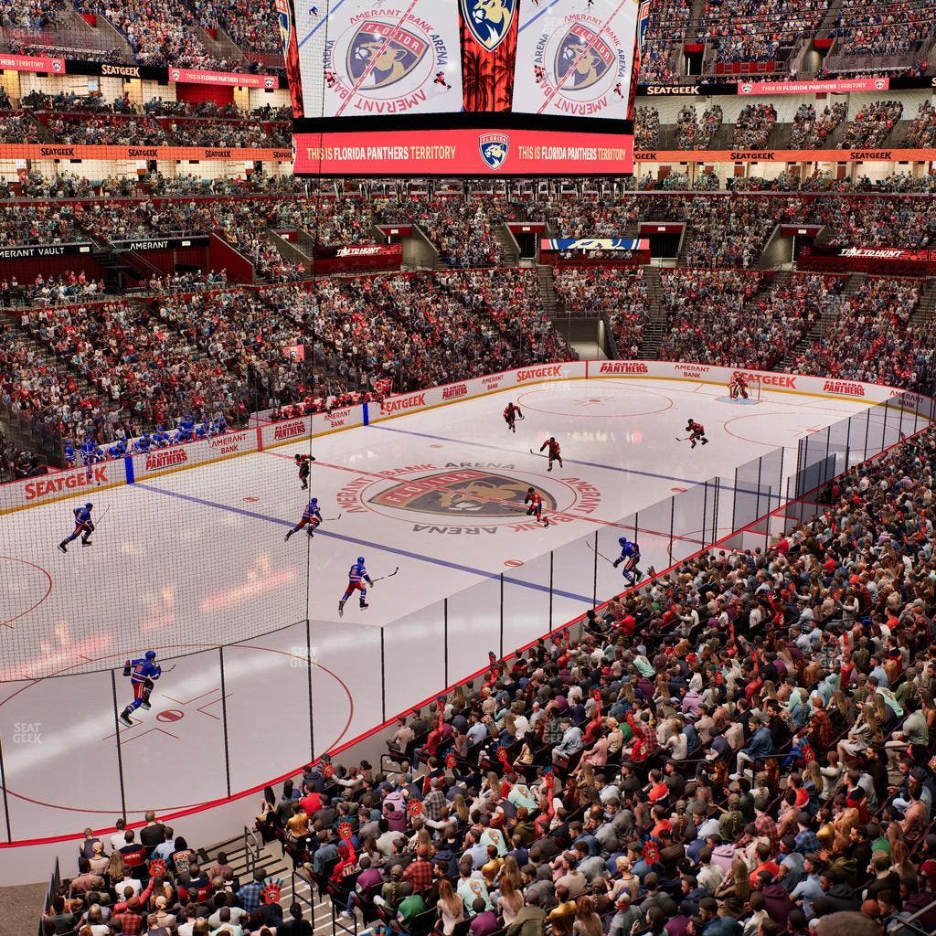 Amerant Bank Arena - Section 123 Seat View