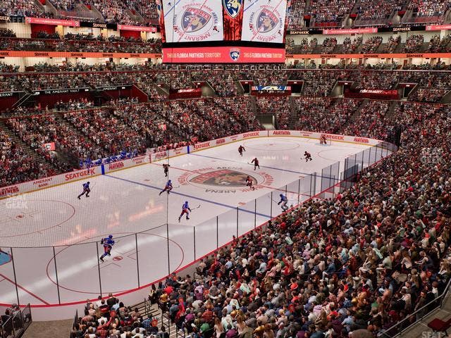Amerant Bank Arena - Section 123 Seat View