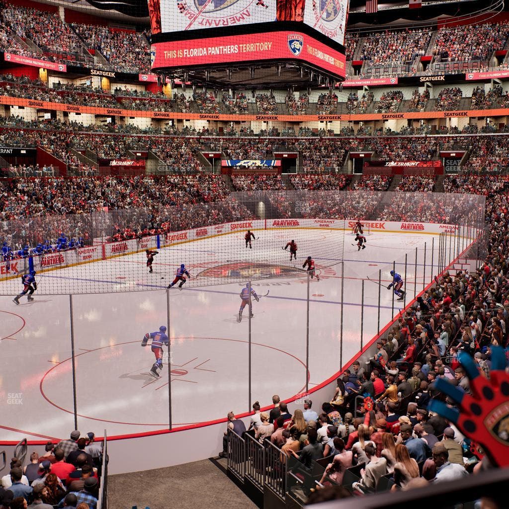 Amerant Bank Arena - Section 124 Seat View