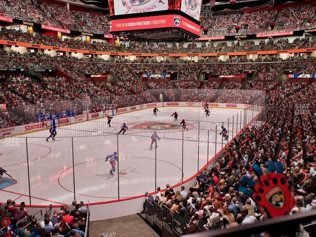 Amerant Bank Arena - Section 124 Seat View