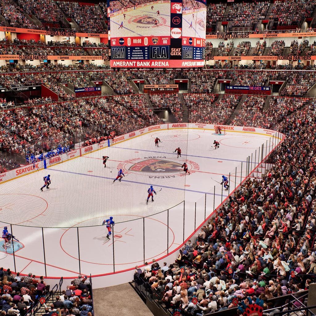 Amerant Bank Arena - Section 124 Seat View