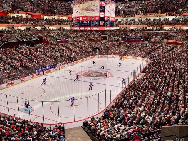 Amerant Bank Arena - Section 124 Seat View