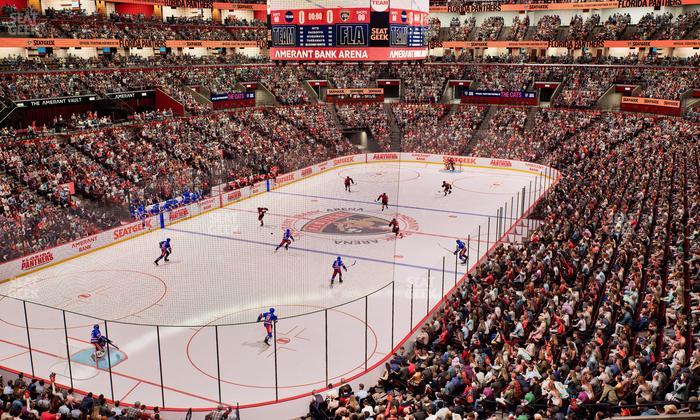 Amerant Bank Arena - Section 124 Seat View