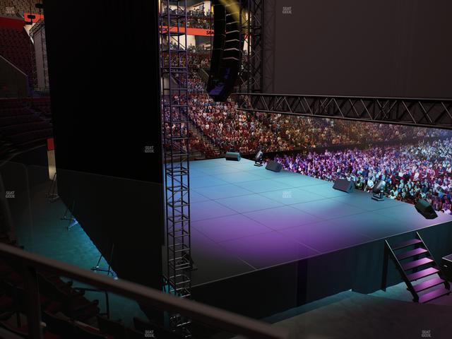 Amerant Bank Arena - Section 124 Seat View Amerant Bank Arena - Section 124 Seat View