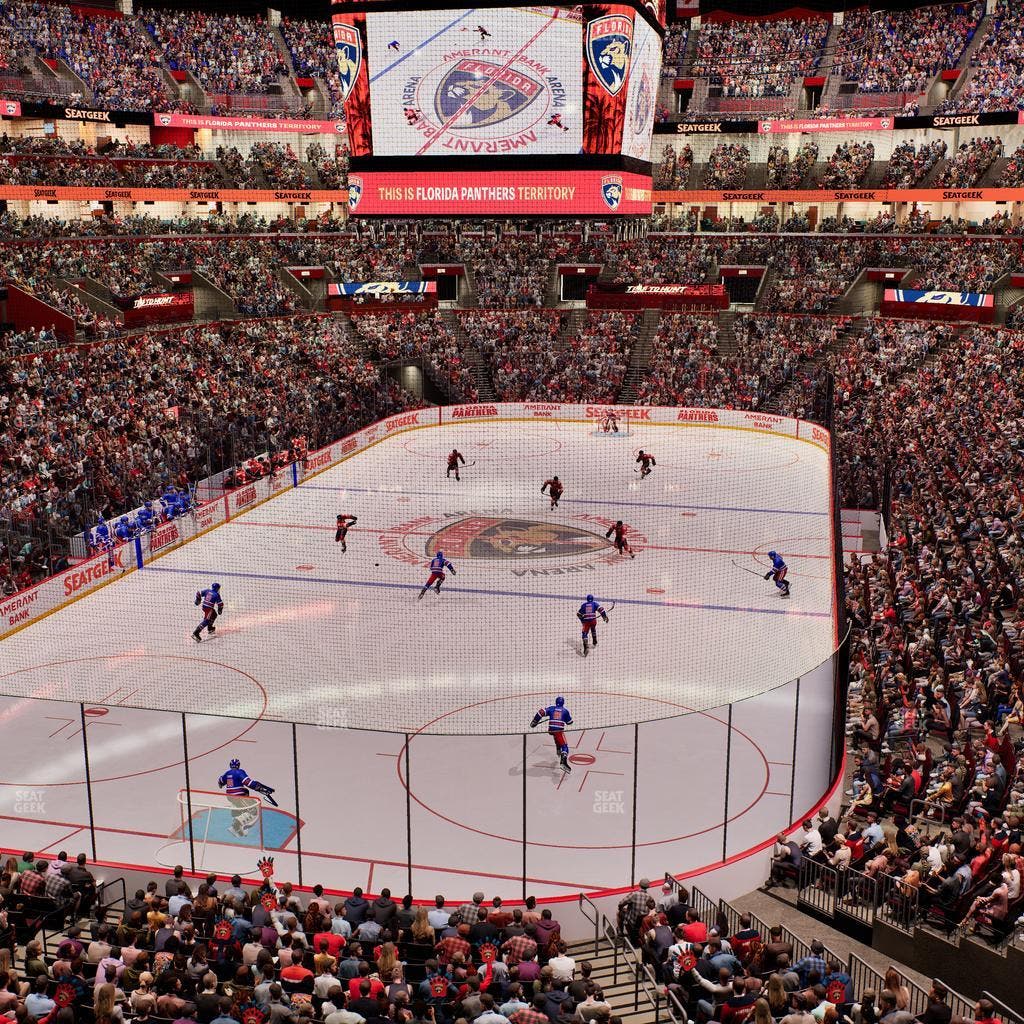 Amerant Bank Arena - Section 125 Seat View