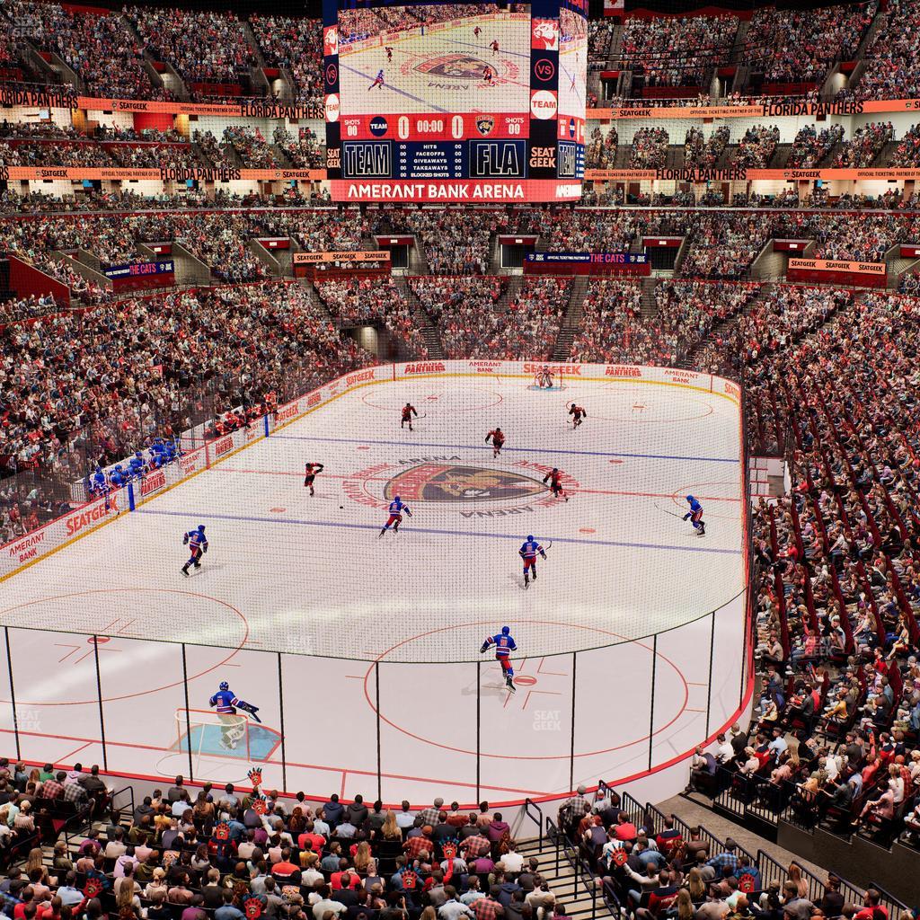 Amerant Bank Arena - Section 125 Seat View