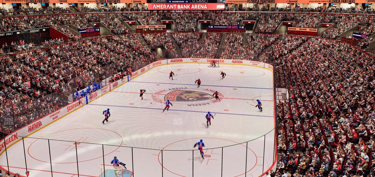 Amerant Bank Arena - Section 125 Seat View