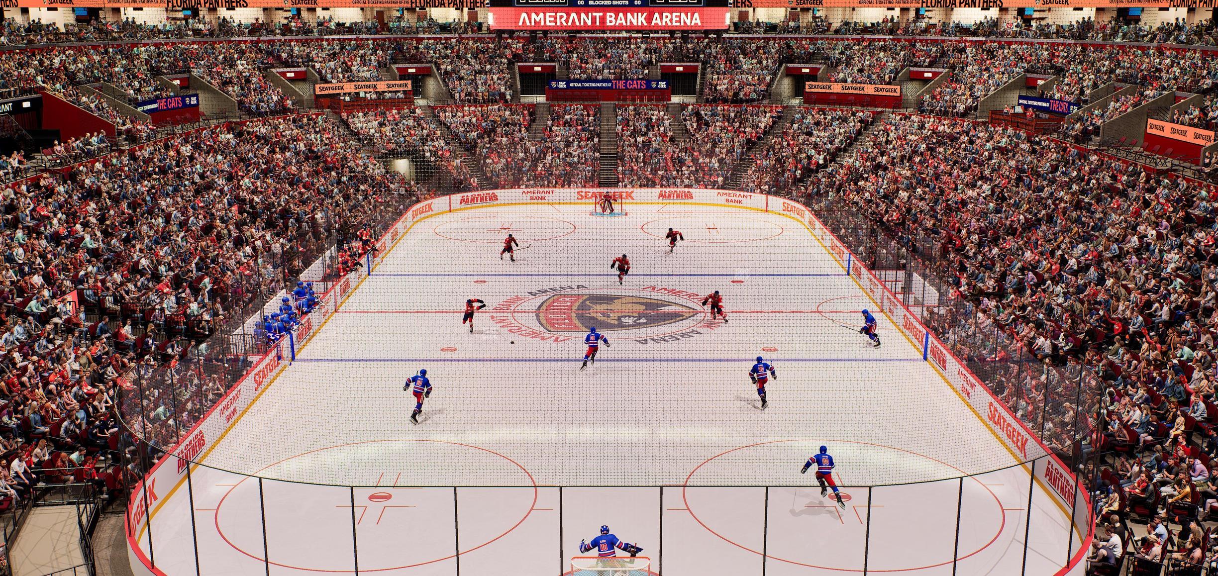 Amerant Bank Arena - Section 127 Seat View