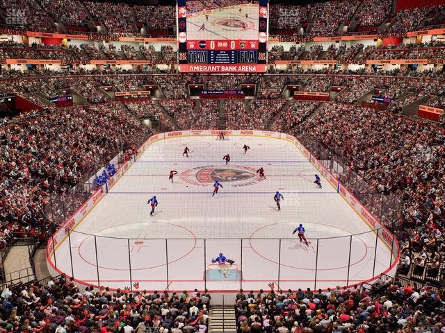 Amerant Bank Arena - Section 127 Seat View