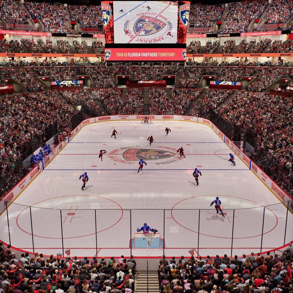 Amerant Bank Arena - Section 127 Seat View