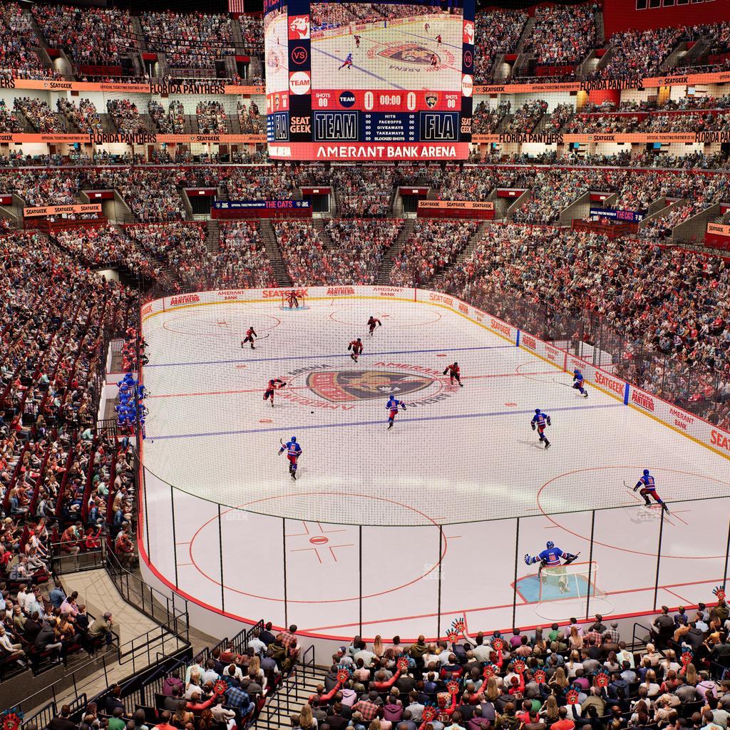 Amerant Bank Arena - Section 128 Seat View