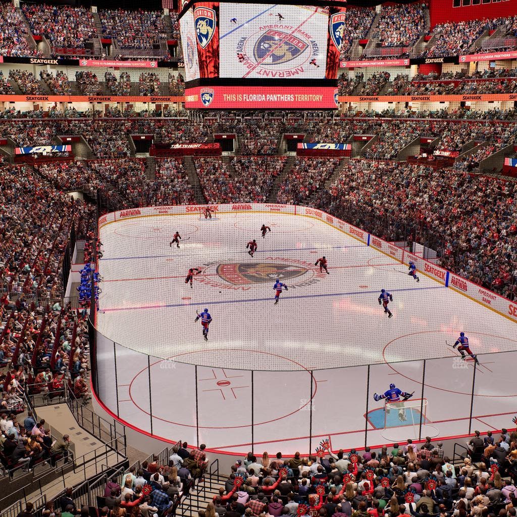 Amerant Bank Arena - Section 128 Seat View