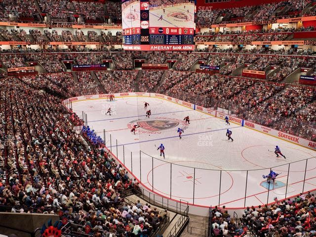 Amerant Bank Arena - Section 129 Seat View