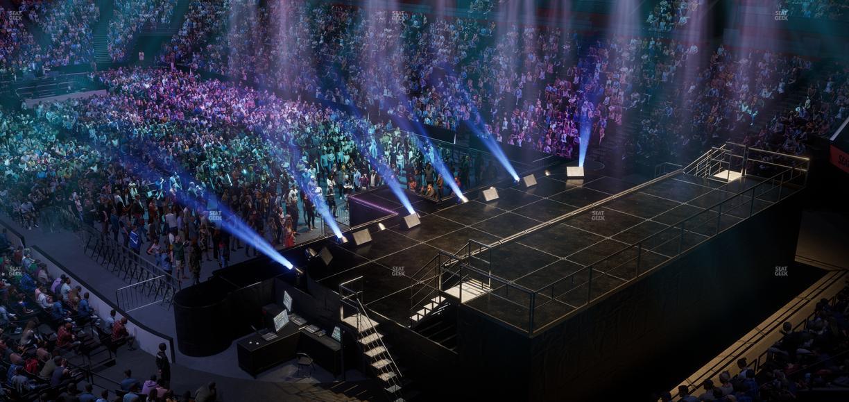 Amerant Bank Arena - Section 129 Seat View