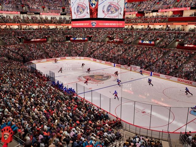Amerant Bank Arena - Section 130 Seat View