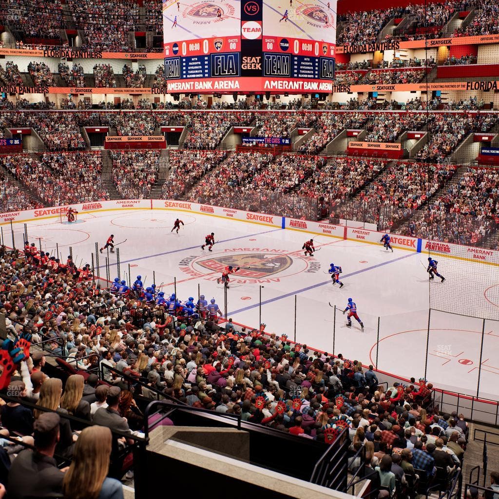 Amerant Bank Arena - Section 131 Seat View