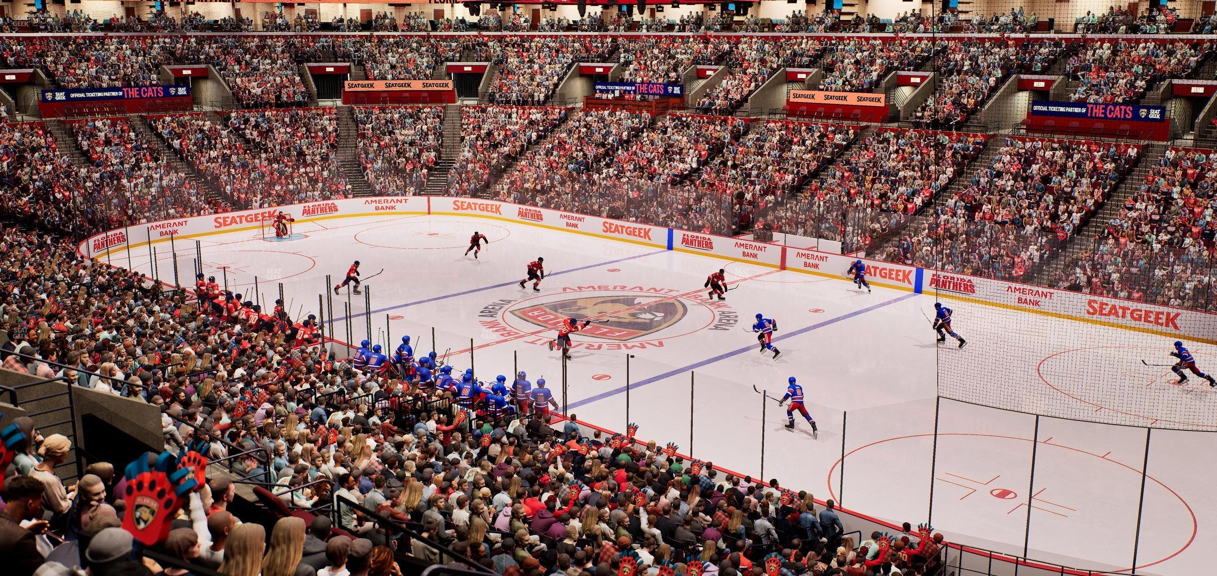 Amerant Bank Arena - Section 131 Seat View