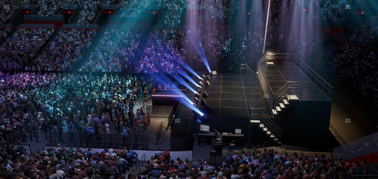 Amerant Bank Arena - Section 132 Seat View