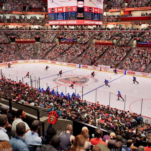 Amerant Bank Arena - Section 132 Seat View