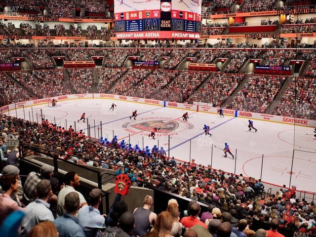 Amerant Bank Arena - Section 132 Seat View