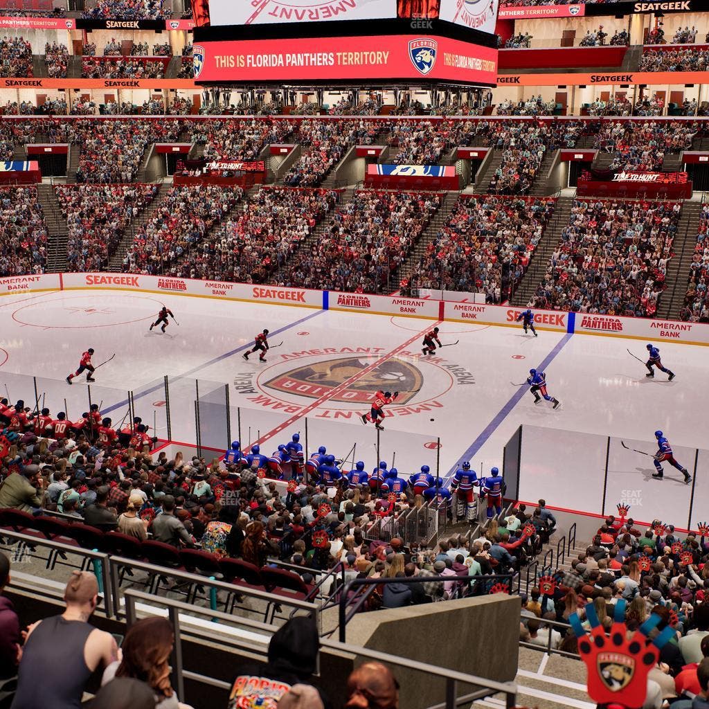 Amerant Bank Arena - Section 133 Seat View