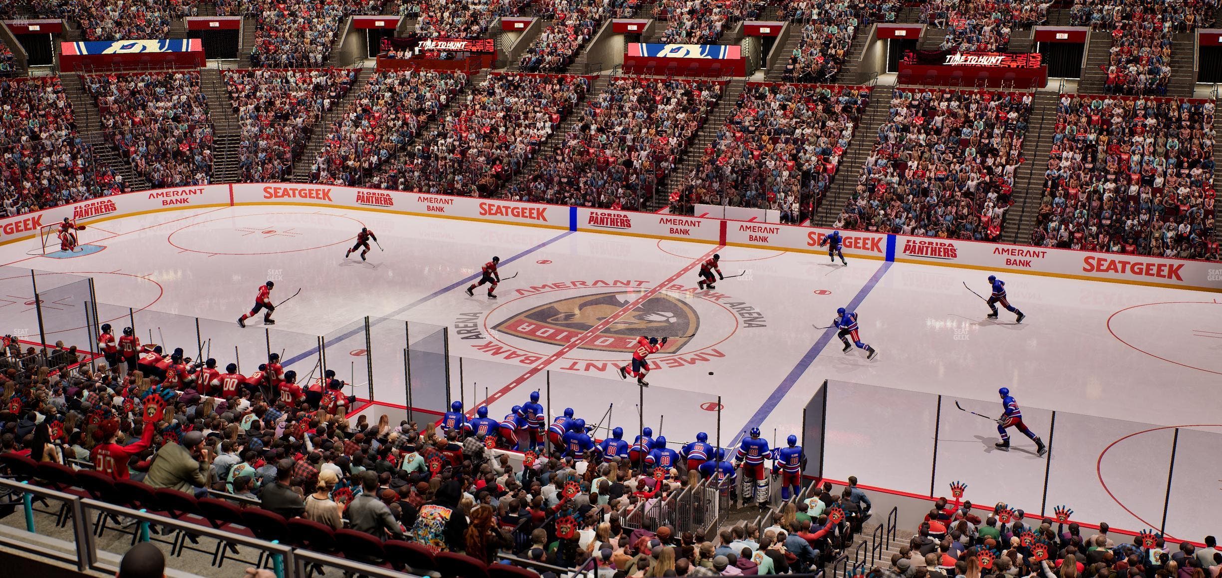 Amerant Bank Arena - Section 133 Seat View