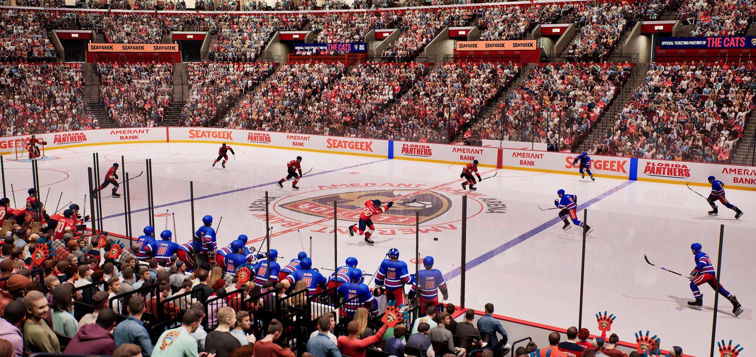 Amerant Bank Arena - Section 133 Seat View