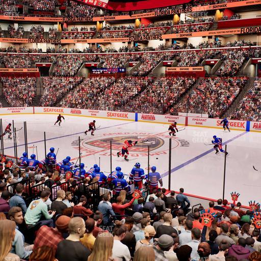 Amerant Bank Arena - Section 133 Seat View