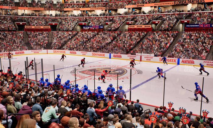 Amerant Bank Arena - Section 133 Seat View