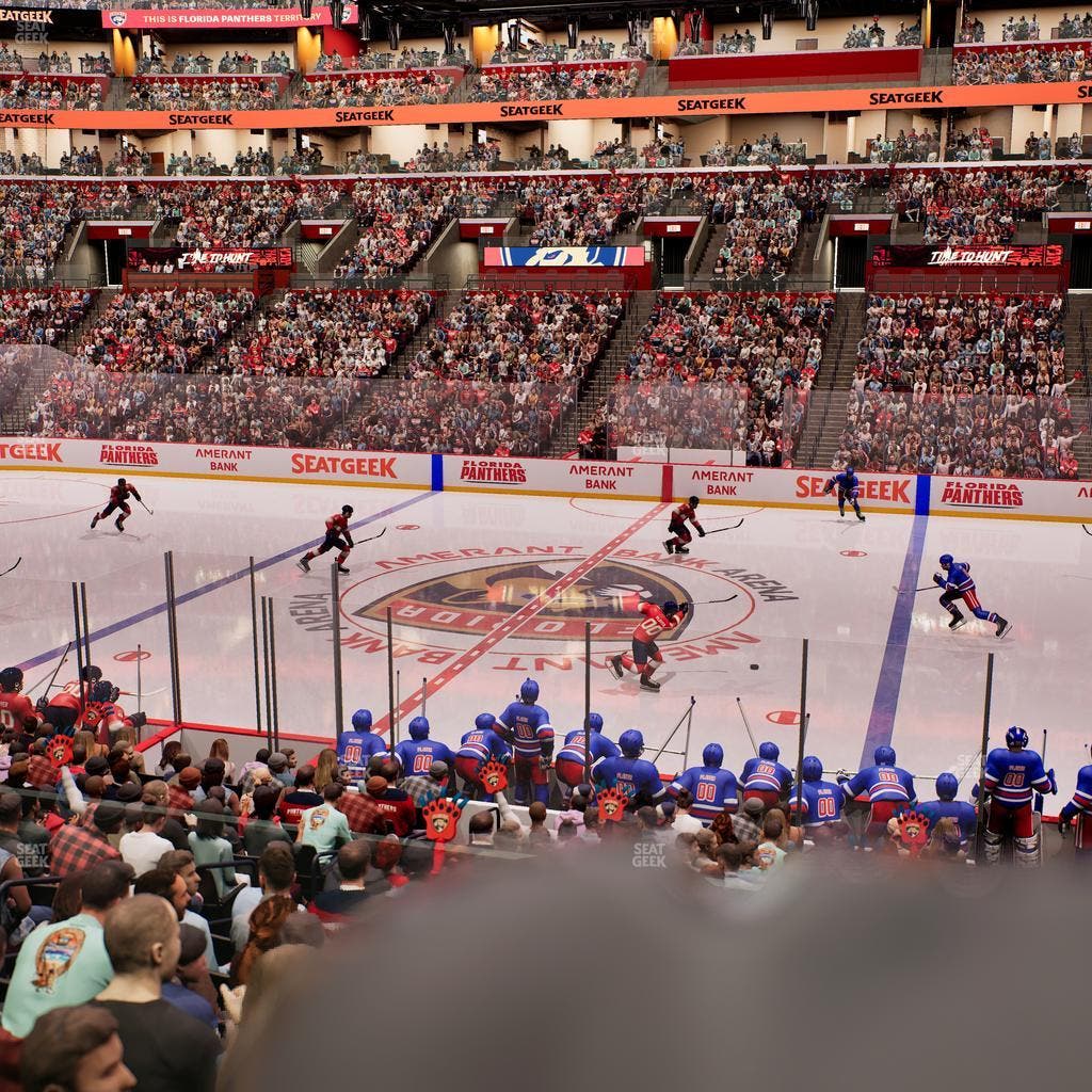 Amerant Bank Arena - Section 134 Seat View
