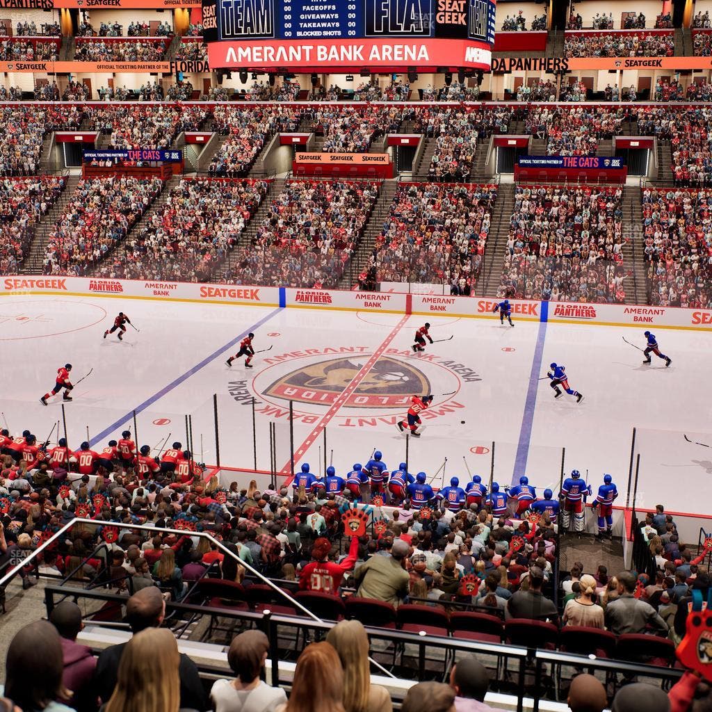 Amerant Bank Arena - Section 134 Seat View