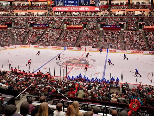 Amerant Bank Arena - Section 134 Seat View