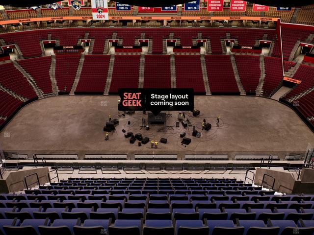 Amerant Bank Arena - Section 301 Seat View Amerant Bank Arena - Section 301 Seat View